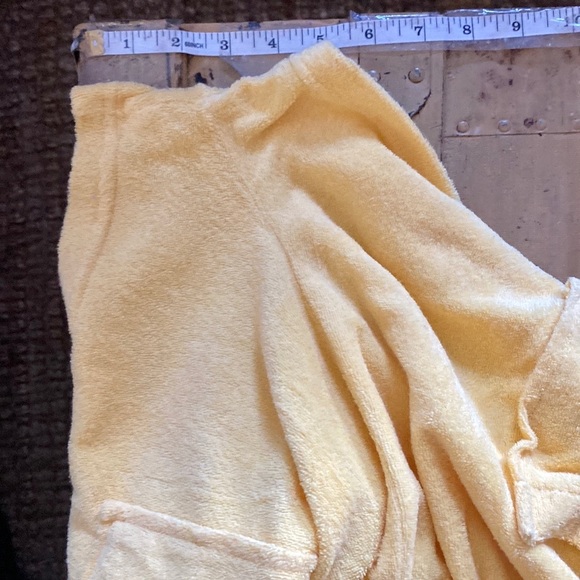 70s RETRO TERRY ROMPER STRAPLESS ROMPER TERRYCLOTH PLAYSUIT S - Picture 16 of 17